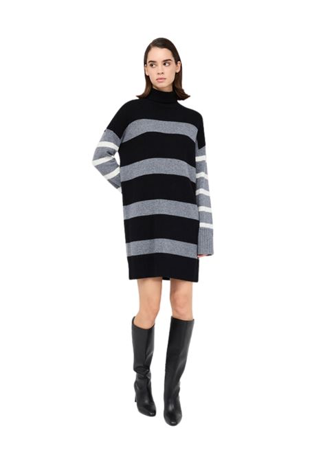 Abito in maglia100% lana NERO Liu Jo | MF5129MS009C3819